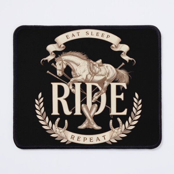 Item preview, Eat Sleep Ride Repeat Horse Mom designed and sold by MooonTees.