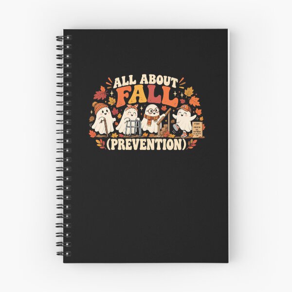 Item preview, All About Fall Prevention Ghosts Autumn Humor designed and sold by Dmo3HarkoArt.