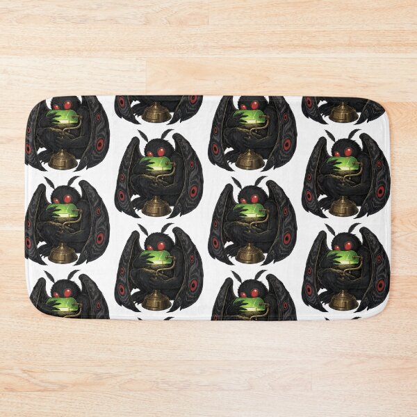 Item preview, Funny Mothman Hugging Lamp Spooky Cryptid Introvert designed and sold by CoolCrazyChaos.