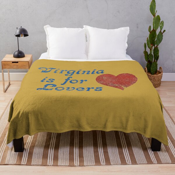 Item preview, Virginia Is for Lovers Heart Retro State Pride Travel Graphic designed and sold by macpeterse.