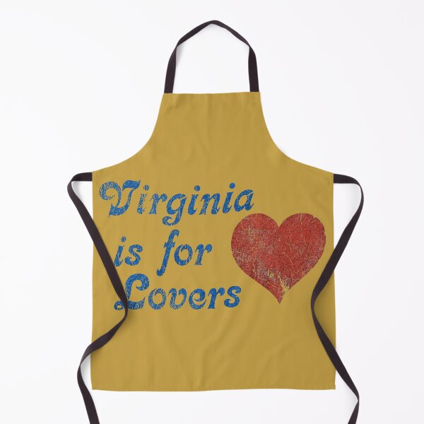 Item preview, Virginia Is for Lovers Heart Retro State Pride Travel Graphic designed and sold by macpeterse.
