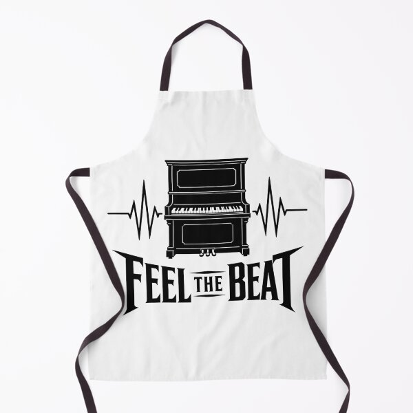 Item preview, Feel The Beat Piano Heartbeat ECG | Piano Lover Musician Gift Design designed and sold by StyxIND.