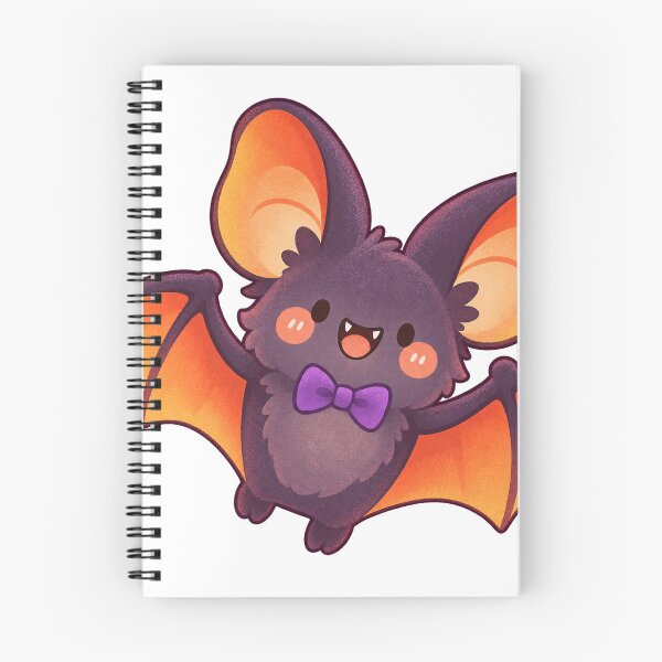 Item preview, Cute kawaii bat with bow tie designed and sold by LongIslandDesgn.