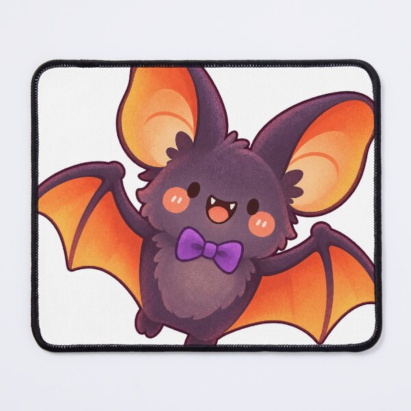 Item preview, Cute kawaii bat with bow tie designed and sold by LongIslandDesgn.