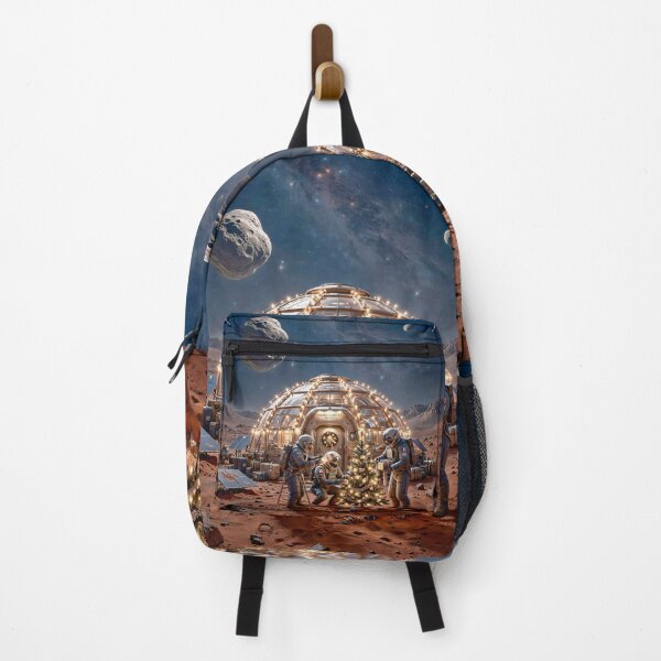 Item preview, Three astronauts celebrate Christmas on Mars designed and sold by Marcu Ioachim.