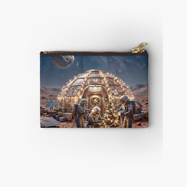 Item preview, Three astronauts celebrate Christmas on Mars designed and sold by Marcu Ioachim.