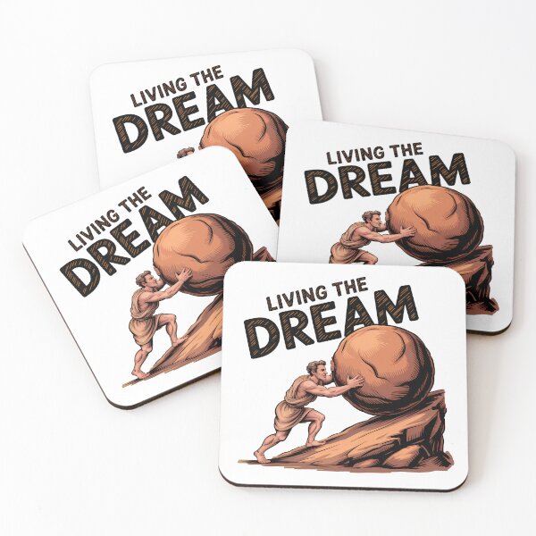 Item preview, Living the Dream – Statement für Menschenrechte und Solidarität designed and sold by LoFizzy.