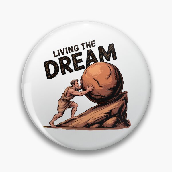 Item preview, Living the Dream – Statement für Menschenrechte und Solidarität designed and sold by LoFizzy.