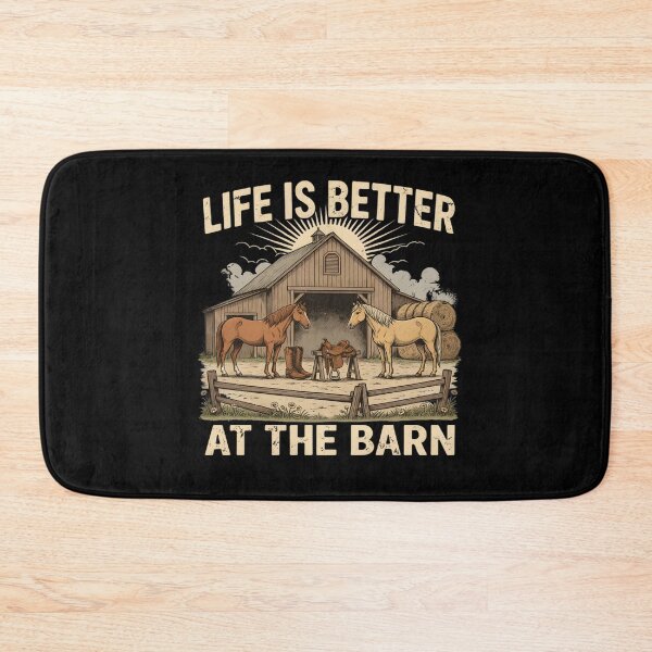 Artikelvorschau, Life Is Better At The Barn Horse Mom entworfen und verkauft von MooonTees.
