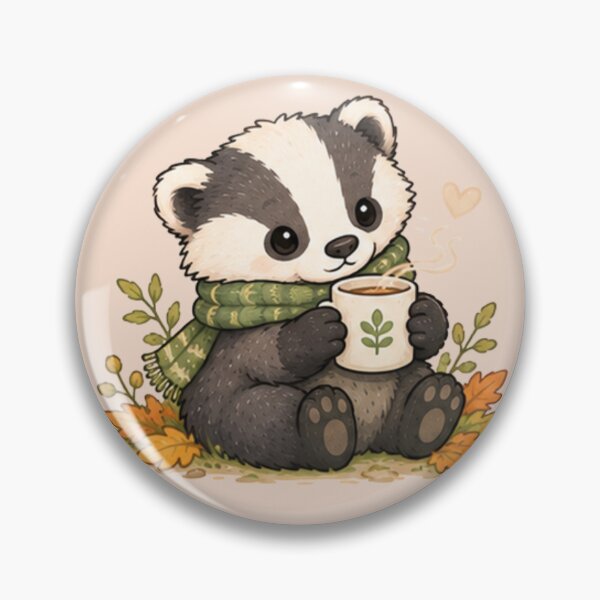 Item preview, Cozy Badger Cub designed and sold by MellowMunchkins.