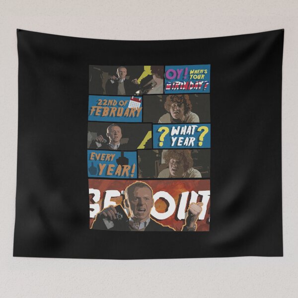 Item preview, Simon Pegg Nick Frost Film Quote Comic Panel designed and sold by Grahaniel.
