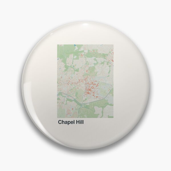Artikelvorschau, Minimalistische Kartenkunst für Chapel Hill entworfen und verkauft von MapsNerd.