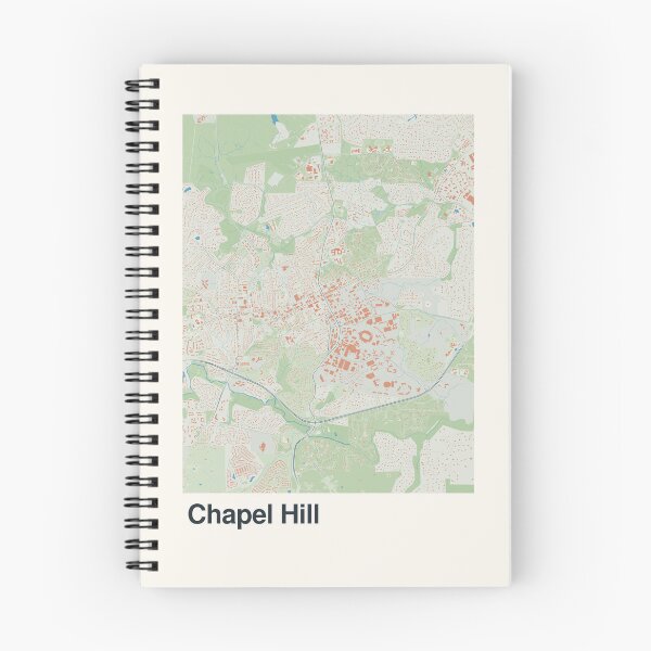 Item preview, Chapel Hill Minimalistic Map Art designed and sold by MapsNerd.
