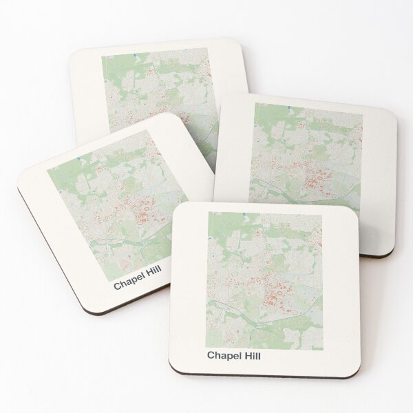 Item preview, Chapel Hill Minimalistic Map Art designed and sold by MapsNerd.