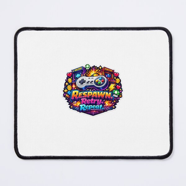 Item preview, Gaming - Respawn Retry Repeat designed and sold by SufirKapur.