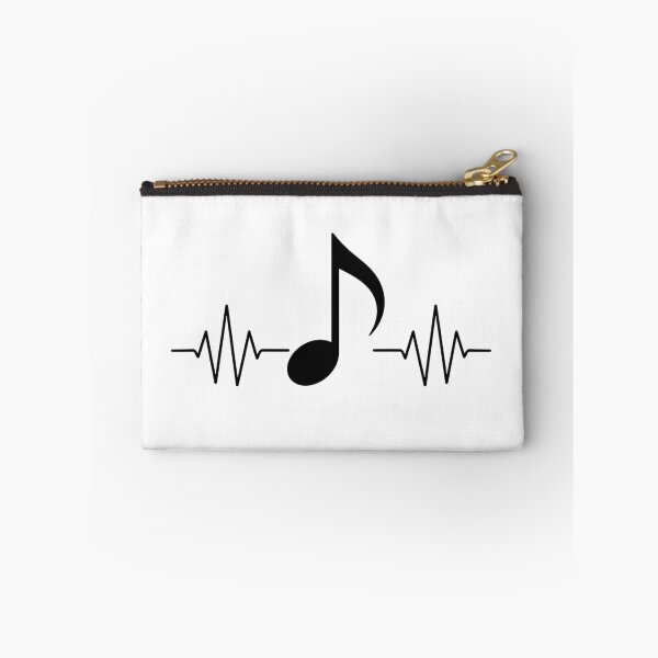 Item preview, Music Note Heartbeat ECG | Music Is My Heartbeat Design For Music Lovers designed and sold by StyxIND.
