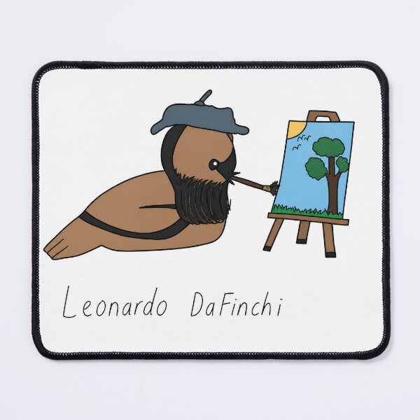 Item preview, Leonardo DaFinchi designed and sold by PawtraitsbyAlex.