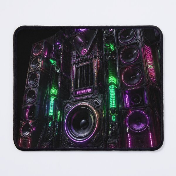 Item preview, Cyberpunk Soundsystem Techno Subwoofer designed and sold by LazyDayzCo.