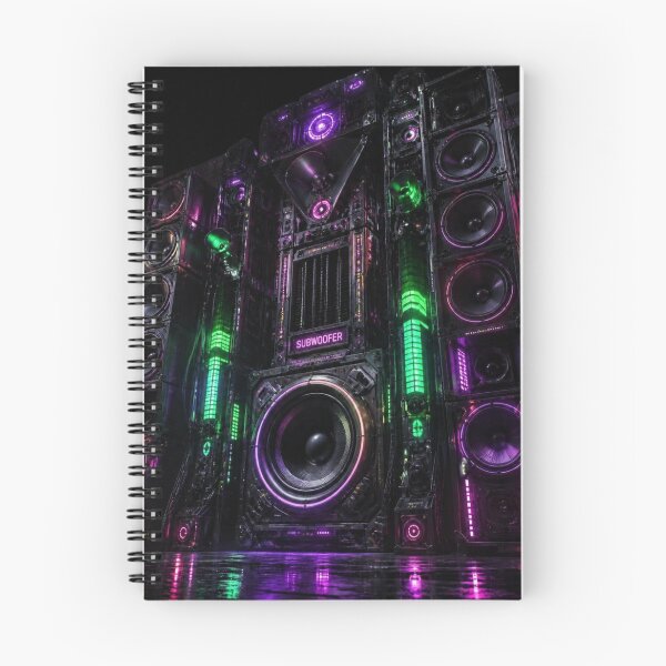 Item preview, Cyberpunk Soundsystem Techno Subwoofer designed and sold by LazyDayzCo.