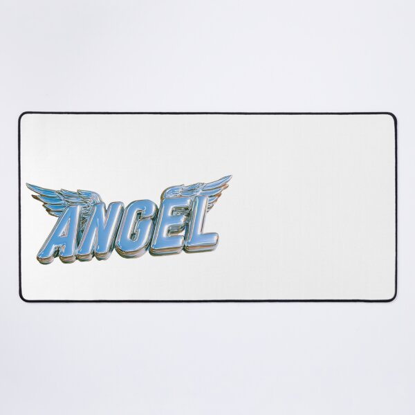Item preview, Angel Word Wings Shiny 3D Text Aesthetic designed and sold by NicolasGlowArt.