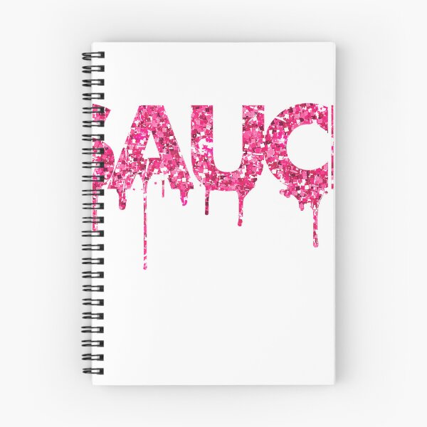 Item preview, Sauce Melting Trending Dripping Messy Saucy Pink Letters T-Shirt designed and sold by Offhand.