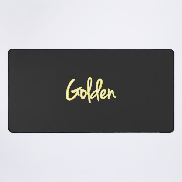 Item preview, Golden Neon Sign with Bright White Glow - Vibrant Retro Light Artwork designed and sold by itayaboiaditya.