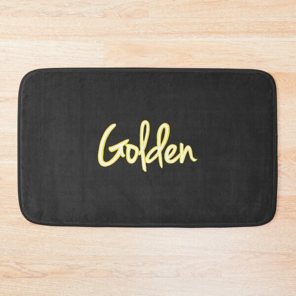 Item preview, Golden Neon Sign with Bright White Glow - Vibrant Retro Light Artwork designed and sold by itayaboiaditya.