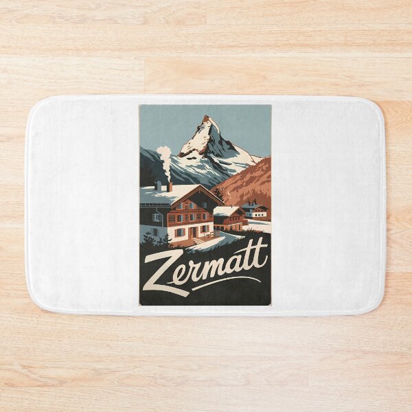 Item preview, Zermatt Switzerland Travel Art Vintage designed and sold by sailtonfg.
