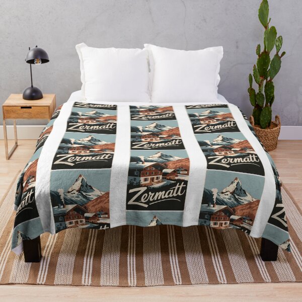 Item preview, Zermatt Switzerland Travel Art Vintage designed and sold by sailtonfg.