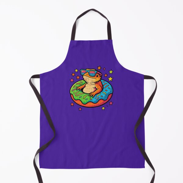 Item preview, Bearded Dragon Sunglasses Donut Pop Art designed and sold by MarCinu Art.