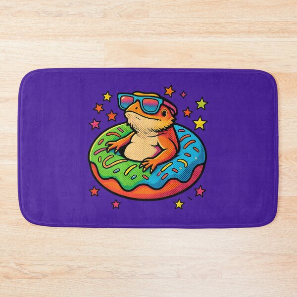 Item preview, Bearded Dragon Sunglasses Donut Pop Art designed and sold by MarCinu Art.
