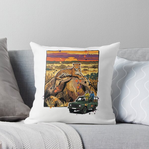 Item preview, Leopard Safari Sunset Yala Sri Lanka Art designed and sold by Merch by Das Design Studio.