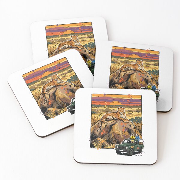 Item preview, Leopard Safari Sunset Yala Sri Lanka Art designed and sold by Merch by Das Design Studio.
