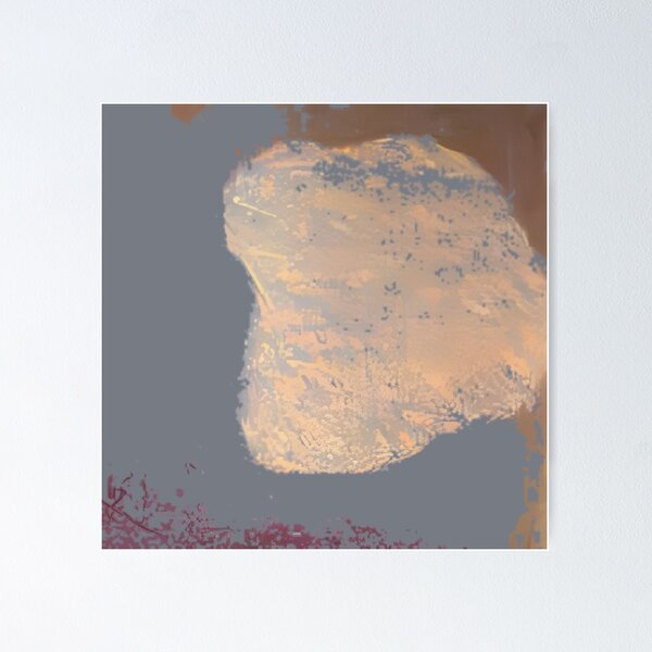 Item preview, Abstract Textured Cloud Horizon Painting designed and sold by StudioVistas.