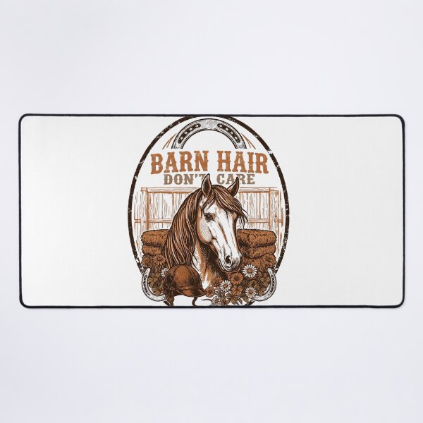 Artikelvorschau, Barn Hair Dont Care Horse Mom entworfen und verkauft von MooonTees.