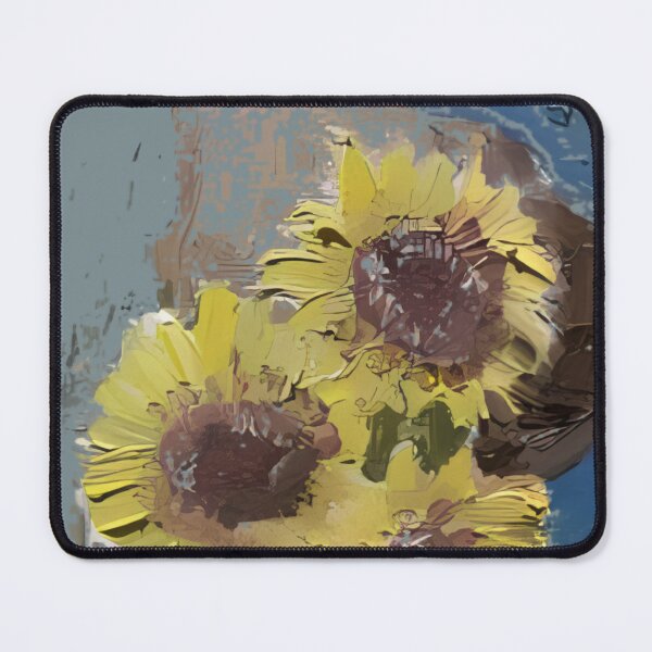 Item preview, Sunflowers Impasto Floral Oil Painting designed and sold by StudioVistas.