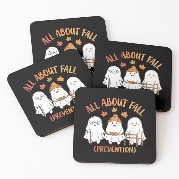 Item preview, All About Fall Prevention Cute Ghosts Autumn Design designed and sold by Dmo3HarkoArt.