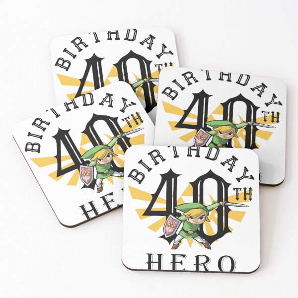 Item preview, Birthday Hero 40th Zelda Inspired designed and sold by Grahaniel.