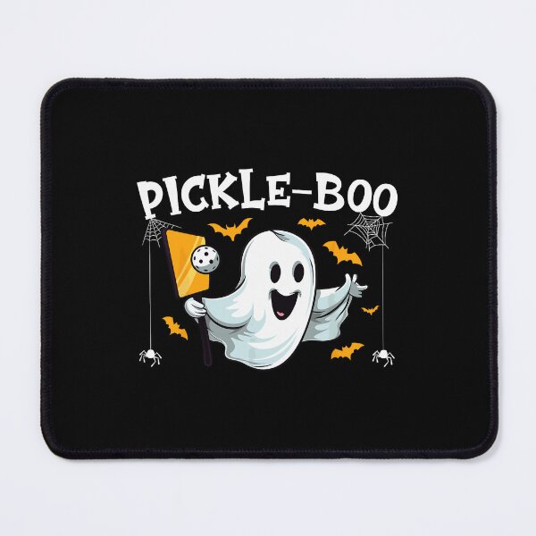 Item preview, Spooky Dink Pickleball Halloween Ghost Pickle Boo Pun Paddle designed and sold by ZariahNey.