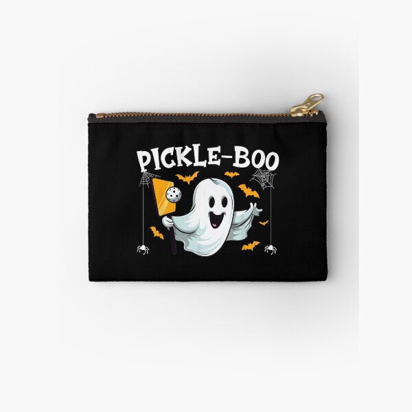 Item preview, Spooky Dink Pickleball Halloween Ghost Pickle Boo Pun Paddle designed and sold by ZariahNey.