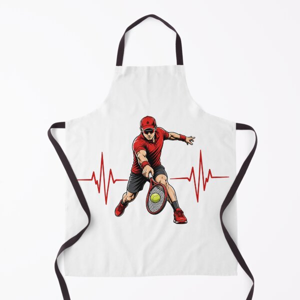 Item preview, Tennis Heartbeat ECG | Tennis Player Heartbeat Design For Tennis Lover designed and sold by StyxIND.