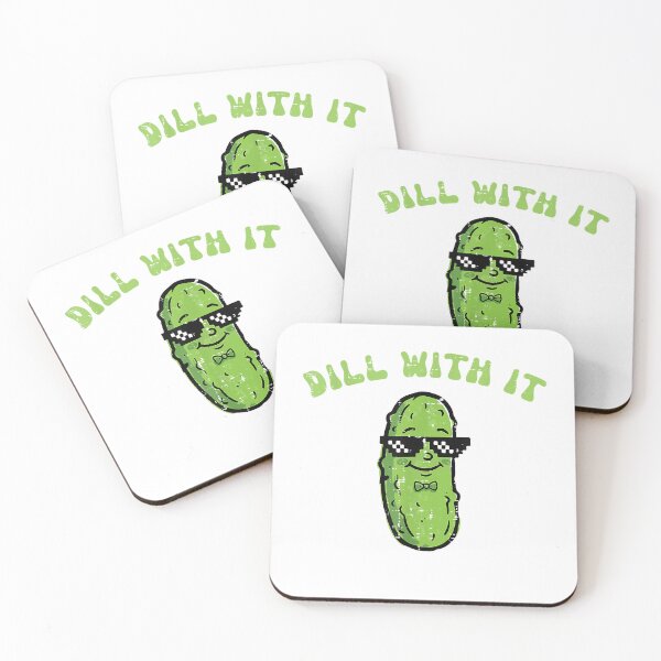 Item preview, Pickle Dill with It Funny Saying Meme Food Men Women Kids T-Shirt designed and sold by Cafe18.