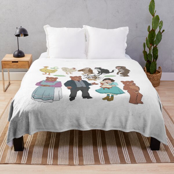 Item preview, Charming Animal & Girl Storybook Character Illustration Art designed and sold by Grahaniel.