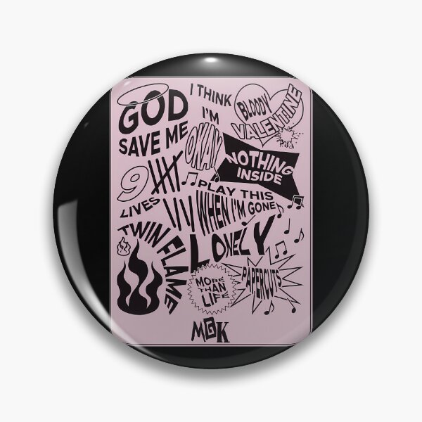 Item preview, Machine Gun Kelly Poster (Tracklist) - Mgk designed and sold by VirginieLeveque.