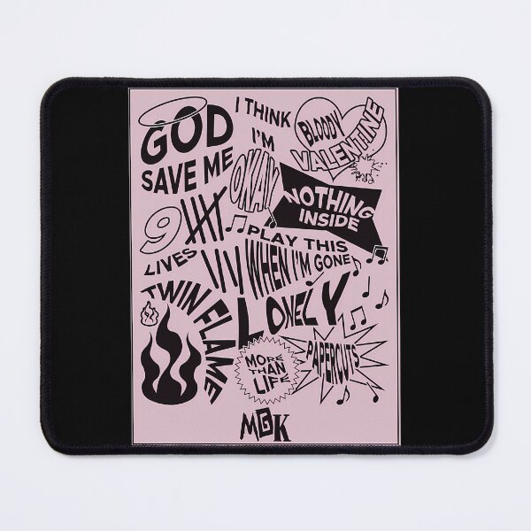 Item preview, Machine Gun Kelly Poster (Tracklist) - Mgk designed and sold by VirginieLeveque.