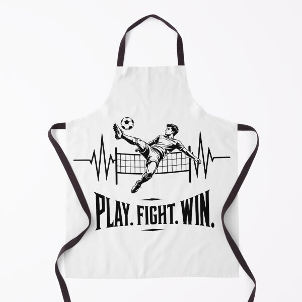 Item preview, Football Play Fight Win | Soccer Heartbeat Design For Football Lover designed and sold by StyxIND.