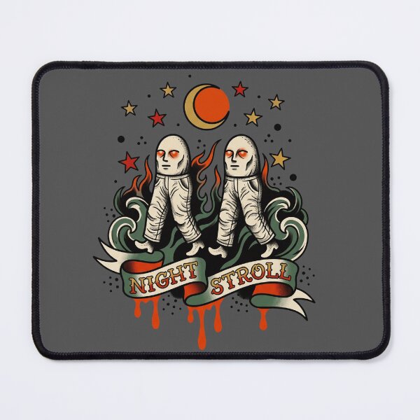 Item preview, Cryptid Night Stroll Tattoo designed and sold by Fictional Ink Society.