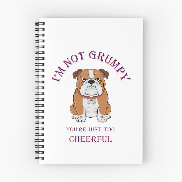 Item preview, Grumpy Bulldog designed and sold by Aki and Akiro.