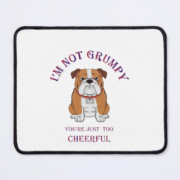 Item preview, Grumpy Bulldog designed and sold by Aki and Akiro.