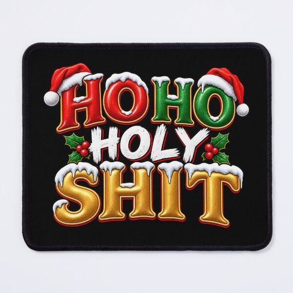 Item preview, HoHo Holy Shit - Rude But Funny - Christmas Design designed and sold by aventi24.